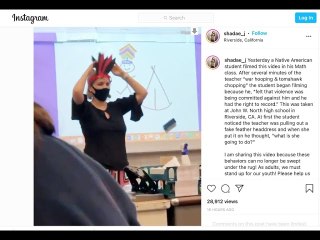 Riverside teacher placed on leave after mimicking Native Americans during