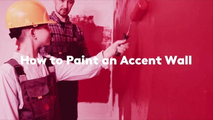 How to Paint an Accent Wall