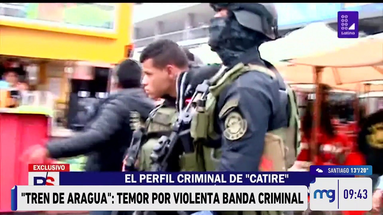 Fiscalía investiga instalación de peligrosa banda venezolana "Tren de Aragua" a Chile - Matinal Mega