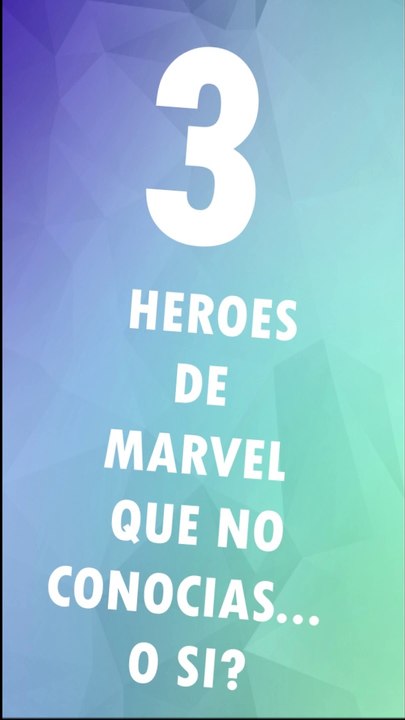 TOP 3 HEROES OLVIDADOS DE MARVEL