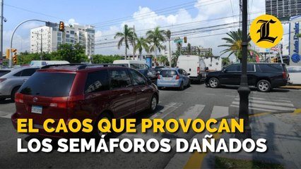 El caos que provocan los semáforos dañados