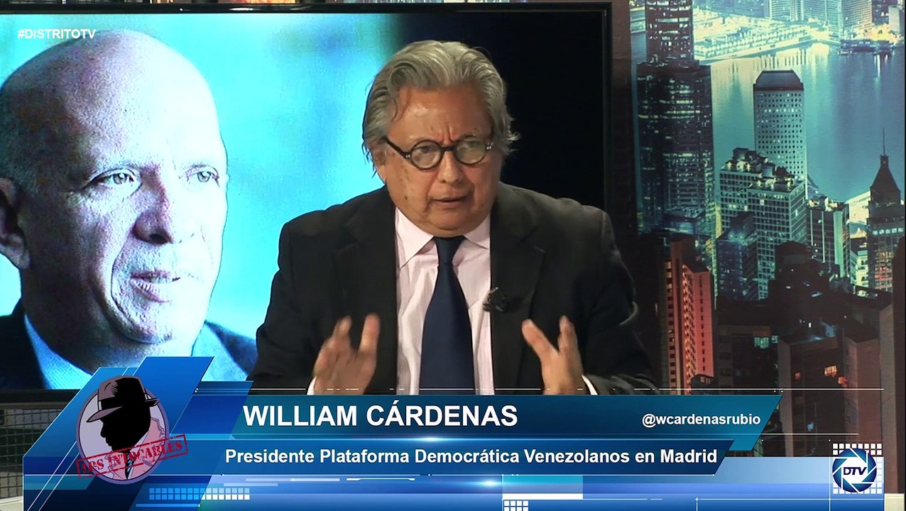 William Cárdenas: Carvajal ha sido el hombre clave en años de Narco dictadura, llevaba inteligencia y contra inteligencia