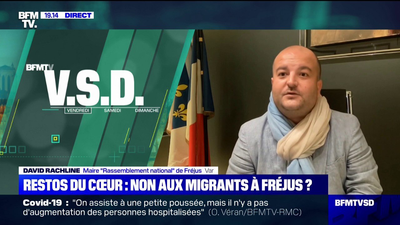 David Rachline sur les Restos du cœur de Fréjus: "Il faut que la hiérarchie associative n'insulte pas les bénévoles quand ils se plaignent"