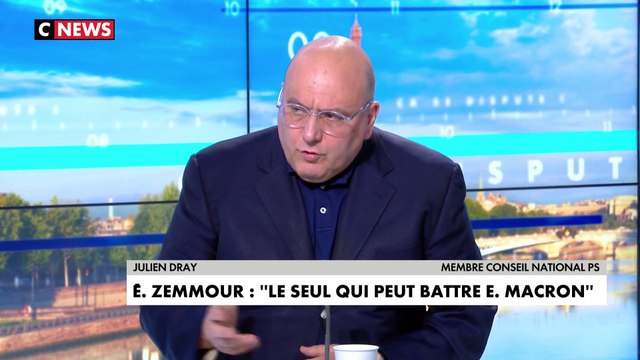 Julien Dray à propos d'Éric Zemmour : «Il n'arrivera pas à atteindre une grande partie des classes populaires»