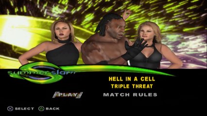 WWE SmackDown vs. Raw Stacy Keibler vs Booker T vs Sable