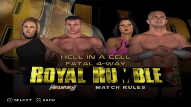 WWE SmackDown vs. Raw Stacy Keibler vs Randy Orton vs Victoria vs Hardcore Holly