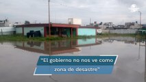 Secundaria en Ecatepec lleva tres semanas inundada, denuncian