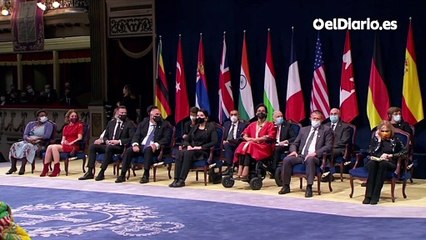 Felipe VI: "Los valores democráticos no nos vienen dados y su vigencia demanda siempre una defensa firme, permanente, constante  y consciente"