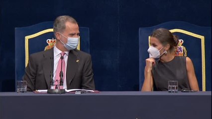 Leonor: "Debemos seguir recordando que nuestros premiados son guía imprescindible para todos nosotros"