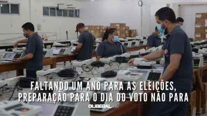 Faltando um ano para as eleições, preparação para o dia do voto não para