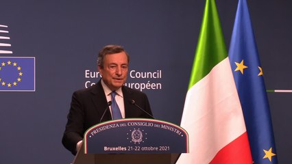 Draghi: "In arrivo decreto per rimuovere impedimenti a Pnrr"