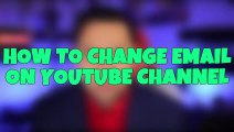 How to CHANGE the EMAIL on your YOUTUBE Account the RIGHT WAY - UPDATED 2021 way to change email