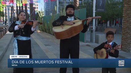 This weekend: Dia de los Muertos festival at Mesa Arts Center