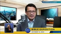 Bro. Eli Soriano vs. Born Again CCF (Christ's Commission Fellowship) 1 - ADD Bible Exposition 10-15-20