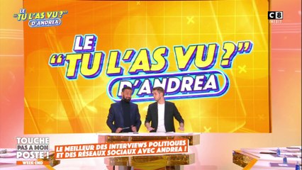 Le "Tu l'as vu ?"d'Andréa Bruche : le meilleur des interviews politiques !