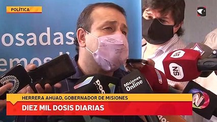 Diez mil dosis diarias