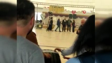 Dünya evine giren tır şoförüne arkadaşlarından ilginç takı