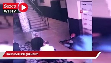 Polis ekipleri şüpheliyi kıskıvrak yakaladı, o anlar kameraya yansıdı