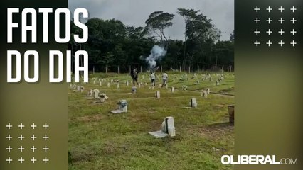 Video herunterladen: Amigos prestam homenagem no enterro de ex-jogador do Paysandu assassinado