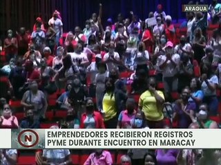 Entérate | Durante encuentro en Maracay emprendedores recibieron registros PYME