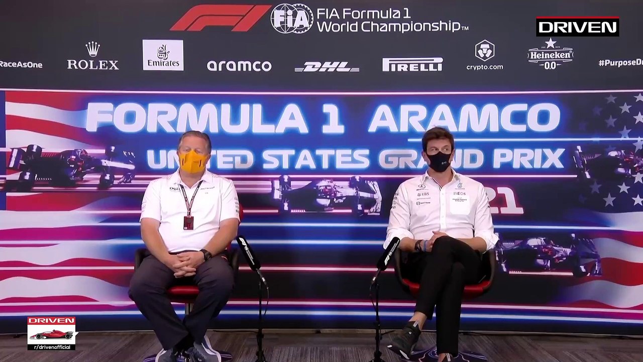 F1 2021 USA GP - Friday (Team Principals) Press Conference