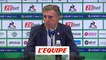 Puel : «Le coeur énorme de mes joueurs» - Foot - L1 - Saint-Etienne