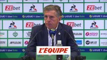 Puel : «Le coeur énorme de mes joueurs» - Foot - L1 - Saint-Etienne
