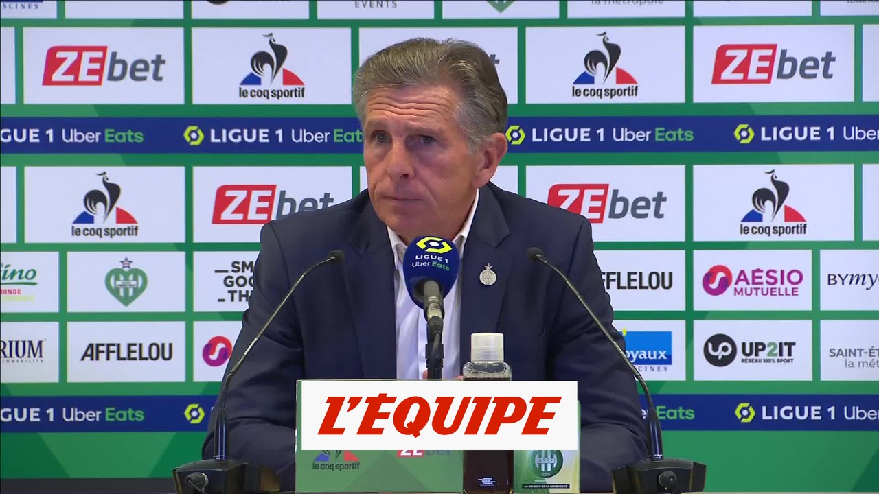 Puel : «Le coeur énorme de mes joueurs» - Foot - L1 - Saint-Etienne
