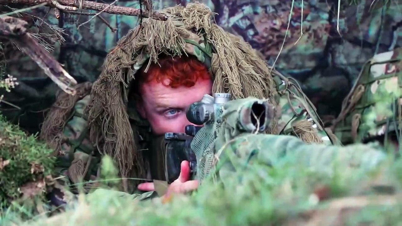 U.S. Army Infantrymen • Combat Operations with Sniper Support