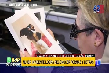 Novedoso implante permite a invidente a reconocer formas y colores en España