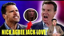 CBS Y&R Spoilers Nick meets Jack and reveals he's breaking up with Phyllis, hoping they'll be happy
