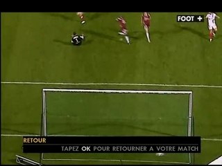 Benzema - Metz 1 - 5 Lyon - L1 2007-2008 (3ème But)