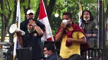 Mahasiswa Gelar Demo di Medan Minta Presiden Jokowi Evaluasi Kinerja 2 Tahun Pemerintahan