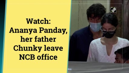 Ananya Panday, her father Chunky leave NCB office
