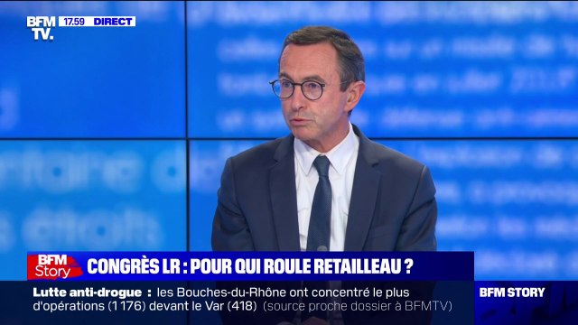 Bruno Retailleau sur le congrès LR: Je me déterminerai en fonction d'un récit, d'une vision de la France