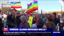 Biarritz: une manifestation en cours contre la venue d'Éric Zemmour