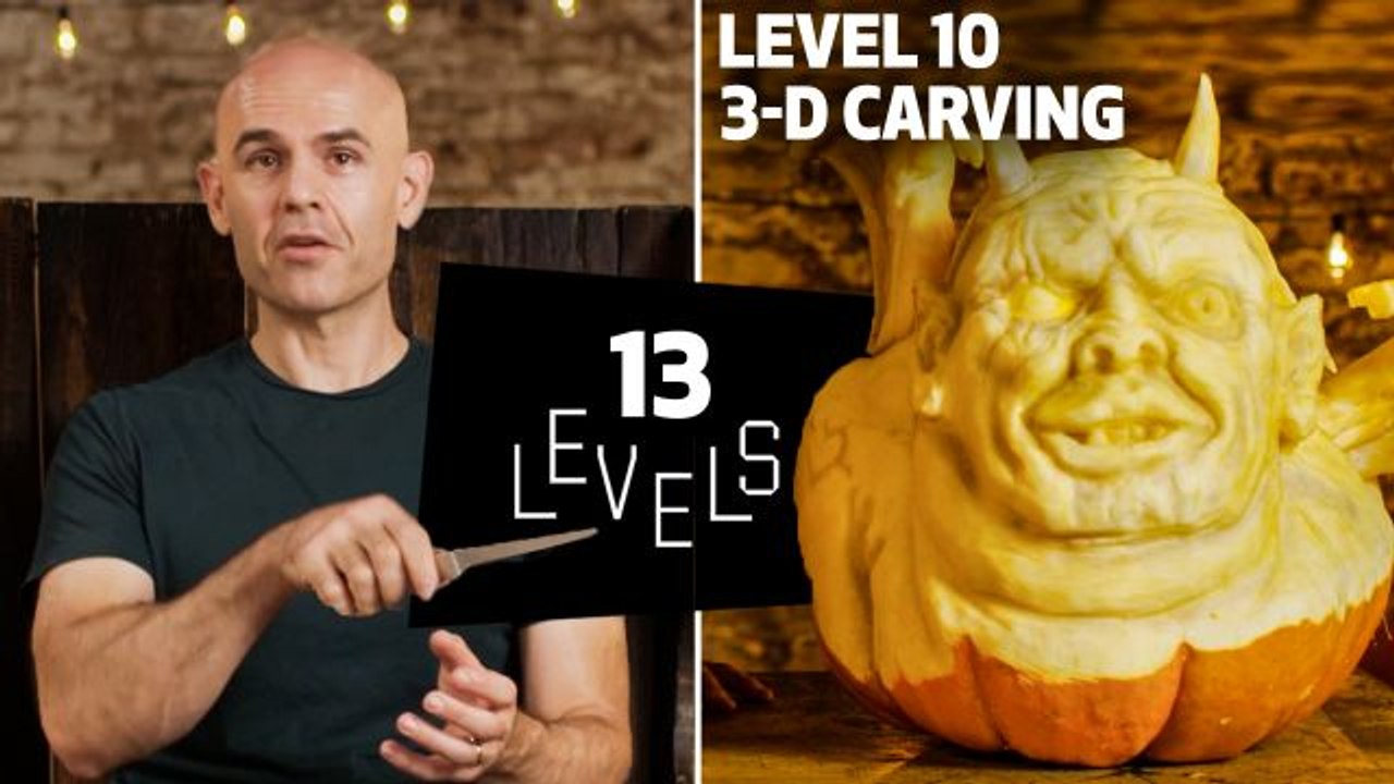 13 Levels of Pumpkin Carving: Easy to Complex