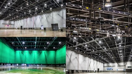 오징어게임 촬영 스튜디오큐브에 실내 수상 스튜디오 구축 / YTN