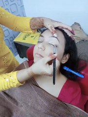 karwa chauth makeup look  done by Rajni's good life | party make-up | * Happy client * |  subscribe