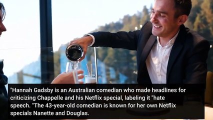 下载视频: Who is Hannah Gadsby Australian comedian singled out by Dave Chappelle