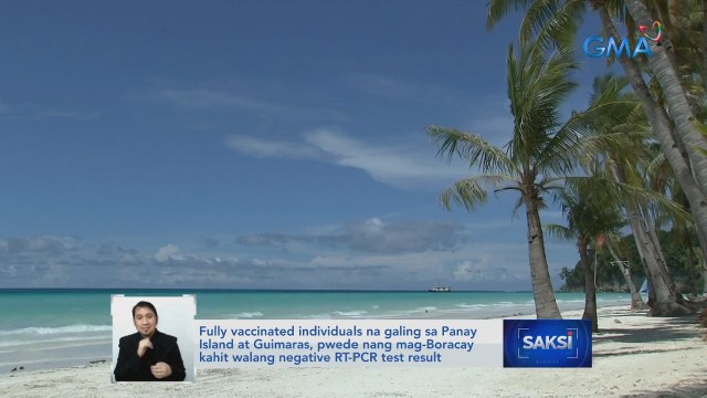 Fully vaccinated individuals, pwede nang mamasyal sa Baguio City kahit walang negative RT-PCR test result | Saksi