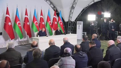 Cumhurbaşkanı Recep Tayyip Erdoğan, "Ermenistan'ın Azerbaycan'la sorunlarını çözme yönünde samimi bir irade sergilemesi gerekiyor.
