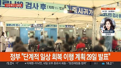 백신 '국민 70% 접종완료' 성큼…확산세는 감소