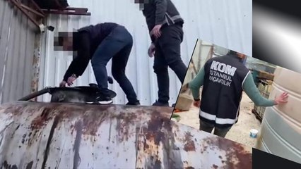 Скачать видео: Bir ayda 75 bin litre ‘10 Numara Yağ’ ele geçirildi