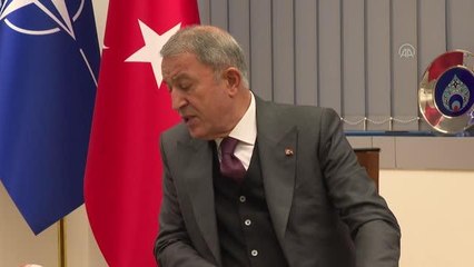 Milli Savunma Bakanı Akar: "NATO'nun içinde olmamıza rağmen birtakım ittifaklar aranması hem NATO'ya hem ikili ilişkilere zarar verir, güveni sarsar"