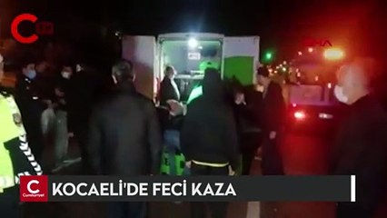 Kocaeli'de feci kaza: Alt geçidi kullanmadı, canından oldu
