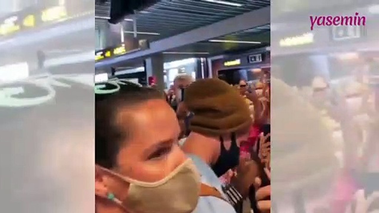 İspanya'da Kerem Bürsin izdihamı