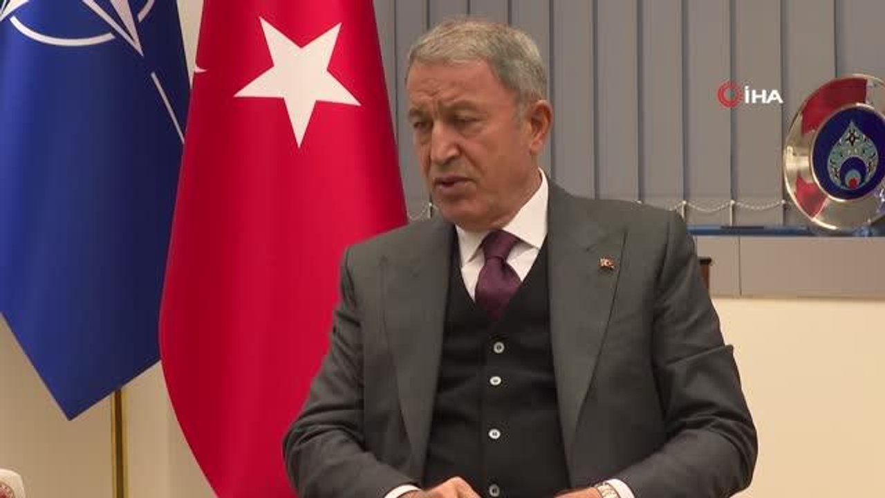 Bakan Akar: "F16 tedariki ile teknik çalışma başlatıldı""Yunan Savunma Bakanı ile olumlu, yapıcı bir görüşme yaptık""Biz 70 yıldan beri NATO'nun...