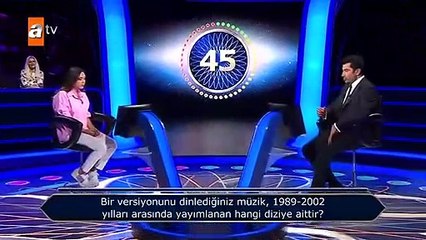 Kim Milyoner Olmak İster'de ''Bizimkiler'' sorusunu bilemeyen yarışmacı çekildi