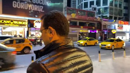 İmamoğlu'ndan Mecidiyeköy Meydanı'nda canlı yayın: "En kötü yer bile çok iyi olabiliyormuş"